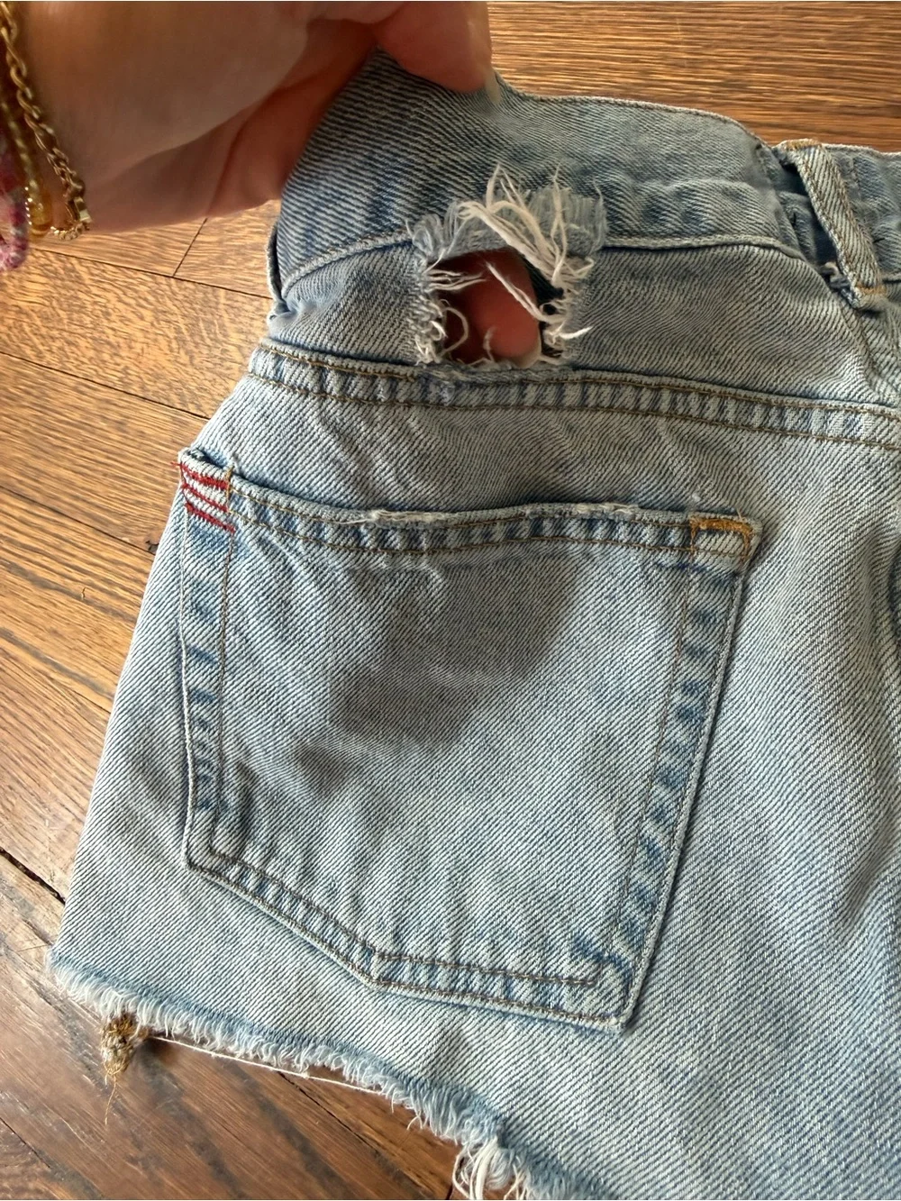 BDG Distressed Denim Shorts - Women